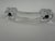 Pair of Vintage Clear Glass Bridge Drawer Pulls, 1930s–1940s Glass Cabinet Knobs== For Sale - Image 4 of 18