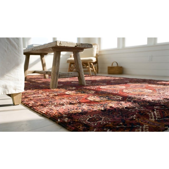 Antique Russian Tekke Turkman Rug For Sale - Image 11 of 12