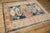 1990s Vintage Distressed Oushak Square Rug - 4'1" X 4'4" For Sale - Image 5 of 10