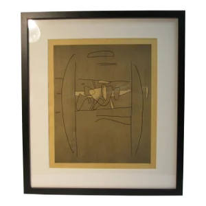 Willi Baumeister - Lithograph “Segmente Mit Figuren”, 1936 Signed