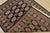 Bokhara Rug 4’1” X 6′ Blue Wool Tribal Hand-Knotted Oriental Carpet For Sale - Image 11 of 12