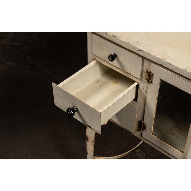 Early 20th Century Medical Sideboard Cabinet With Mirror For Sale - Image 18 of 18