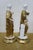 Neoclassical Greek Goddess 24k Gold Gilt Porcelain Statues Figurines 11" For Sale - Image 11 of 16