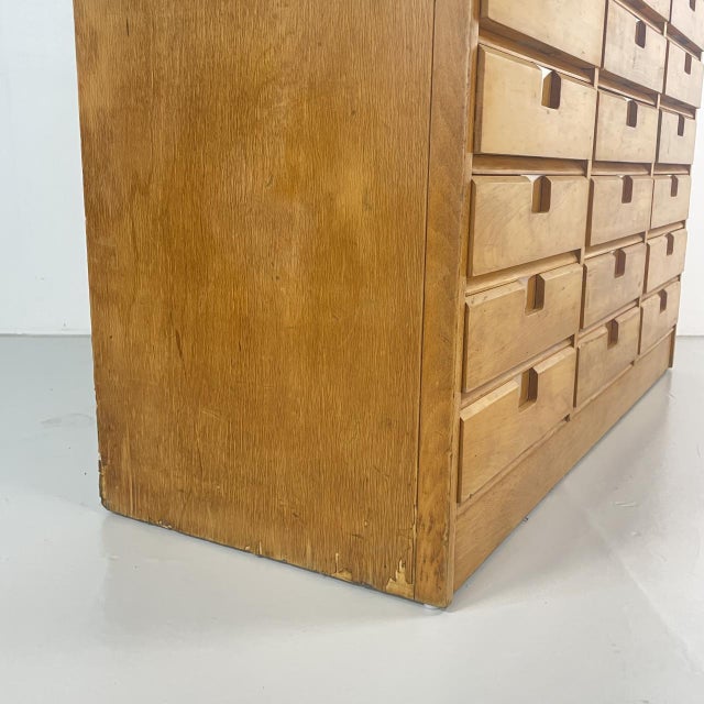 Mid-Century Haberdashery Bank of Drawers, 1940s For Sale - Image 14 of 15