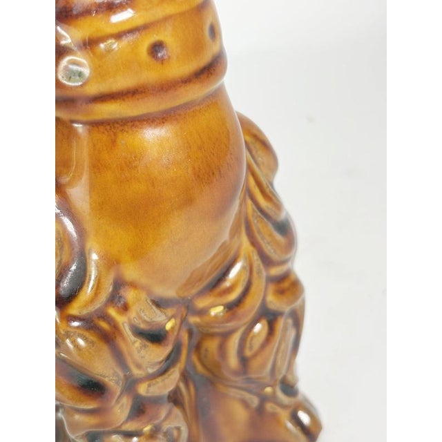 Brown Ceramic Dog Sculpture, France, 1970s For Sale - Image 8 of 12