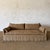 Parisian Sofa Slip Covered in Belgian Spice Linen For Sale - Image 16 of 16