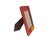 Pair of brown velvet and multicolored suede picture frames produced in Italy around the 1980/90s. Very good condition:...