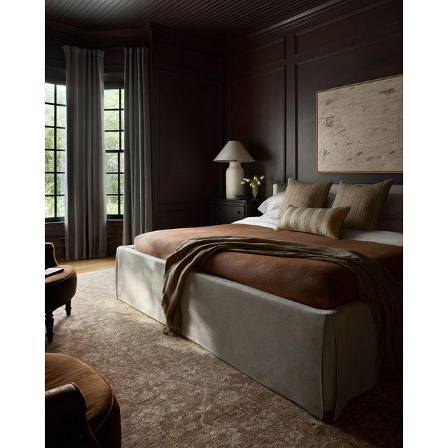 Textile Chris Loves Julia x Loloi Palma Bark / Natural 5'-3" x 7'-6" Area Rug For Sale - Image 7 of 8