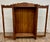 Victorian Antique Victorian Oak Glass Front Bookcase Cabinet For Sale - Image 3 of 12
