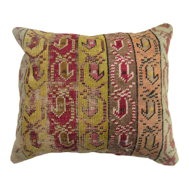 Antique Turkish Rug Pillow Chairish