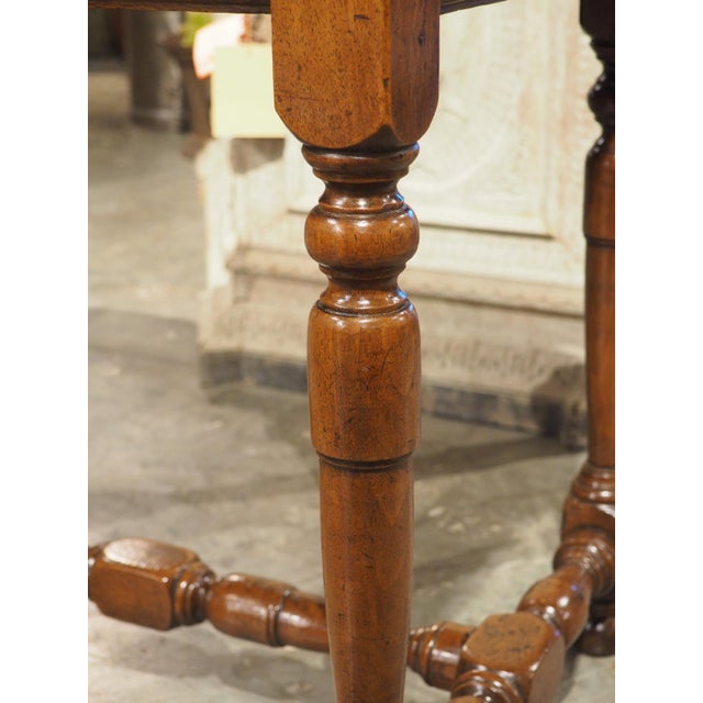 More information coming soon… Hand-carved in walnut during the 1600s, this amazing side table is from Burgundy, France....