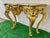 French Louis XV Style Giltwood Console Table With Marble Top For Sale - Image 17 of 18
