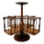 Signed Mid 20th Century Tabletop Revolving Book Rack, by Alfred Assid For Sale