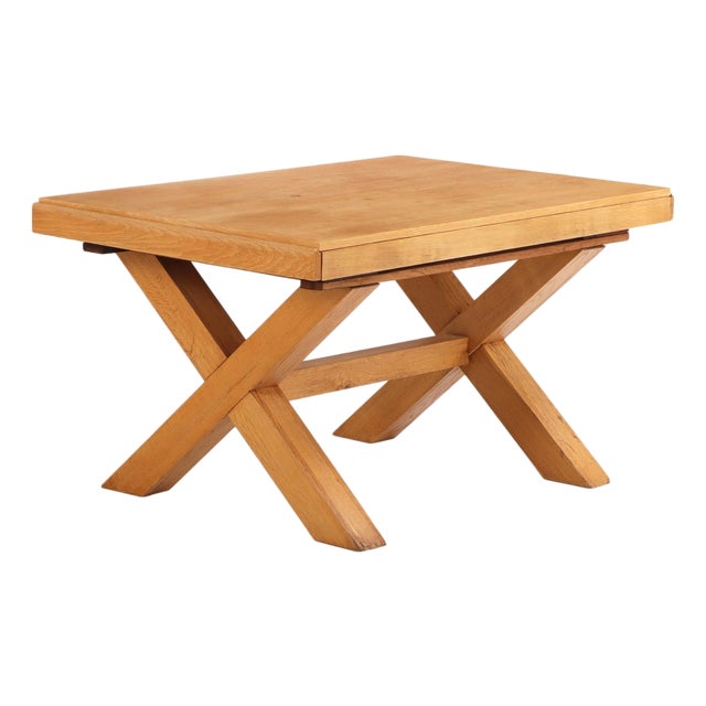 Belgian Oak Table, C. 1945. For Sale