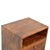 Mid-Century Inspired Bedside Table With Brass Hardware For Sale In Philadelphia - Image 6 of 8