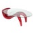 Postmodern Red Coffee Table, 1980s For Sale - Image 15 of 15
