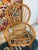 A Pair of Rattan Fan Back Lounge Chairs in the Franco Albini's Style. In great condition, would love to see them go to a...