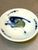 Chinese Small Hand-Painted Blue/White Ceramic Chinese Fish Plate For Sale - Image 3 of 3