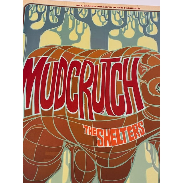 Tom Petty 21st Century "Mudcrutch) Rare Event Poster Fillmore Auditorium San Francisco 2016 For Sale In Reno/Lake Tahoe - Image 6 of 8