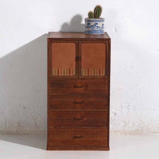 Small Antique Japanese Cabinet | Antique Japanese Cupboard | Amaru For Sale - Image 13 of 14