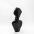 Modern Modern Sculptural Vase in Black Shell by R&y Augousti For Sale - Image 3 of 9
