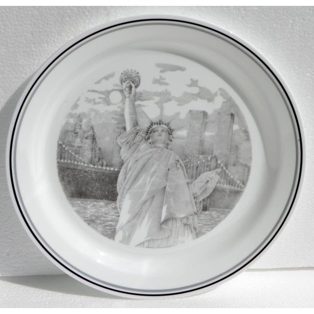 1986 Corelle Statue of Liberty Collectors Plate Corning Glass Works America For Sale In Miami - Image 6 of 13