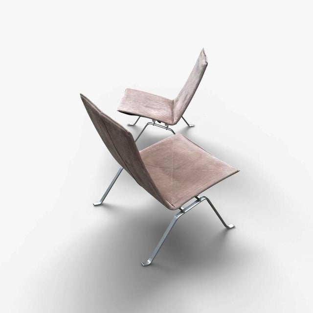 PK22 Lounge Chairs by Poul Kjærholm for E. Kold Christensen, Denmark, 1960s, Set of 2 For Sale - Image 9 of 18