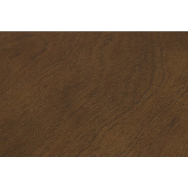 Brown Round Regency Style Occasional End Table For Sale - Image 8 of 12