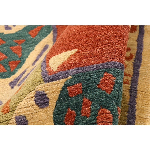 Vintage Tibetan Rug, 03'01 X 05'01 For Sale In Dallas - Image 6 of 10