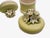 1960s Vintage Japanese Capodimonte Style Celadon Floral Canisters - Pair For Sale - Image 5 of 10