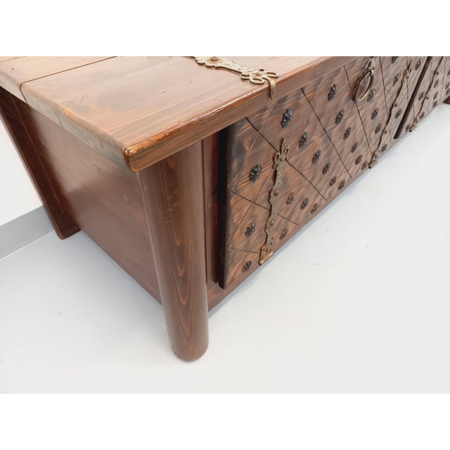 Vintage Brutalist Sideboard by Georges Robert, 1960s For Sale - Image 18 of 18
