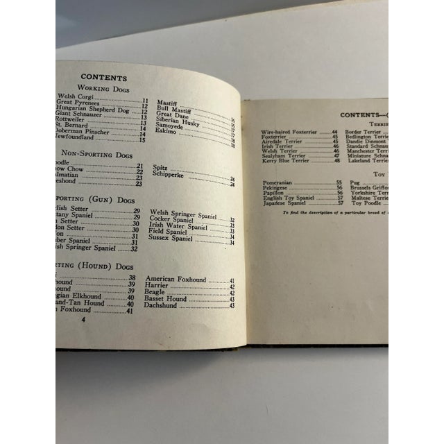 Shabby Chic 1934 the Book of Dogs For Sale - Image 3 of 12