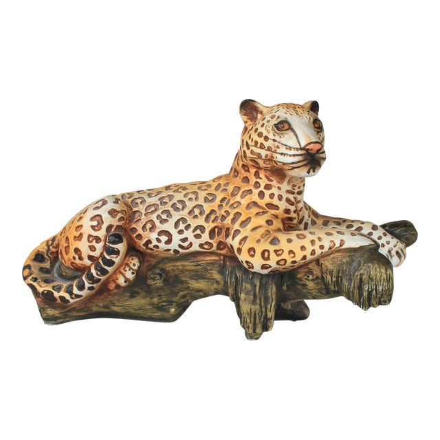 Leopard Figurine Chairish
