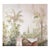 36" * H96" * 3ps,‌ Hand-Painted Nanyang Style Palm & Banana Grove Bird Mural Wallpaper For Sale