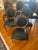 Wood Vintage Oval Medallion Dining Room Chairs Louis XVI Set of 6 For Sale - Image 7 of 13