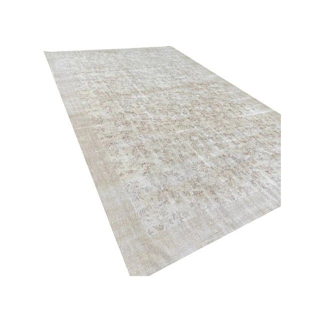 Textile 1950s Vintage Old Turkish Sparta Area Rug 8x12 For Sale - Image 7 of 11