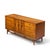 Broyhill Brasilia Mid Century Walnut and Brass Lowboy Dresser For Sale - Image 10 of 10