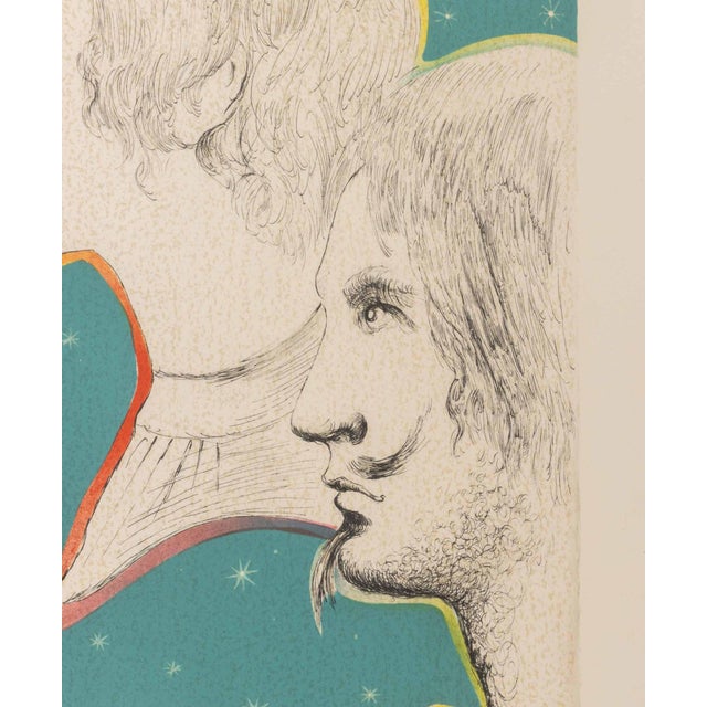 Paper Salvador Dali "Merville..." Lithograph, 1969 For Sale - Image 7 of 13