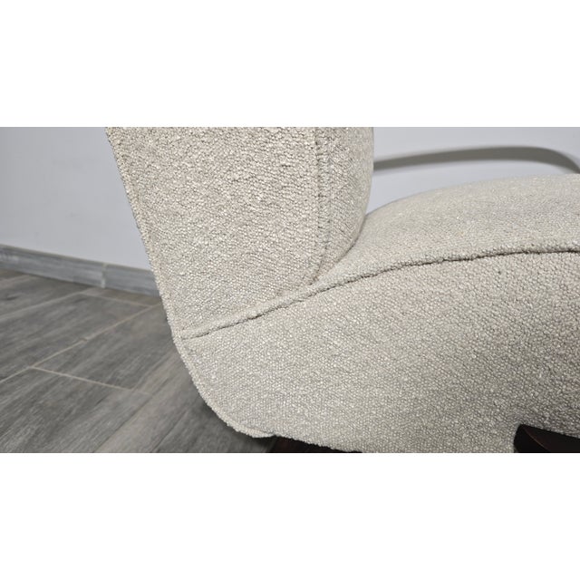 Art Deco Armchair by Jindrich Halabala, 1940s For Sale - Image 4 of 9