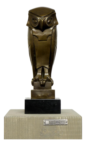 The Owl Bronze Sculpture
