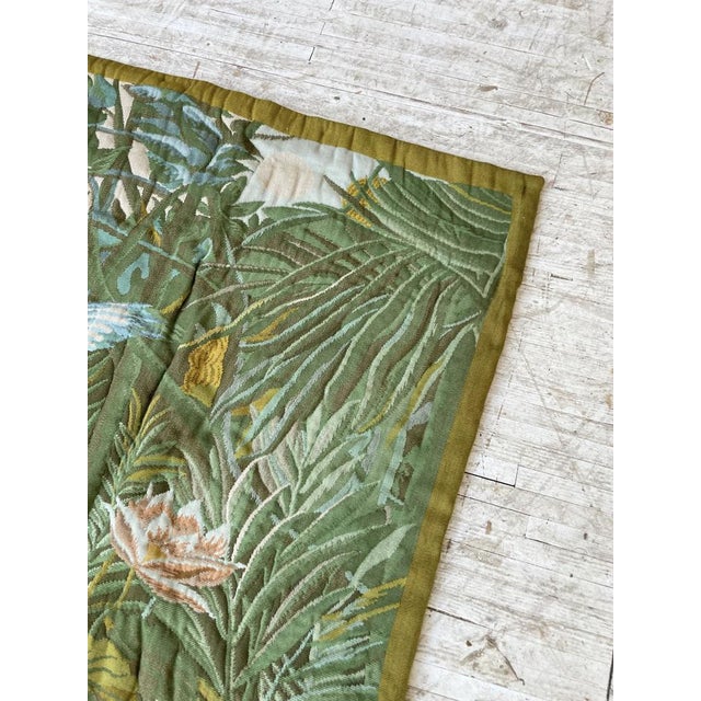 Tropical Forest Tapestry, 1960s For Sale - Image 11 of 18