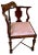 Antique Victorian Oak Corner Chair For Sale