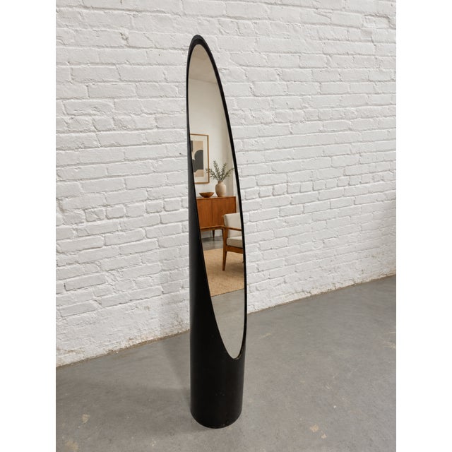 Roger Lecal Vintage Mid Century Freestanding Lipstick Mirror, C. 1970’s For Sale - Image 4 of 11