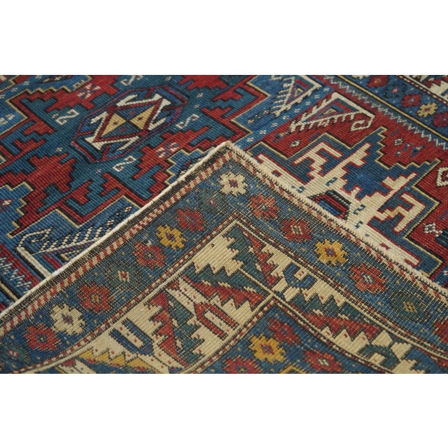 Textile Antique Shirvan Rug 3'1'' X 4'1'' For Sale - Image 7 of 8