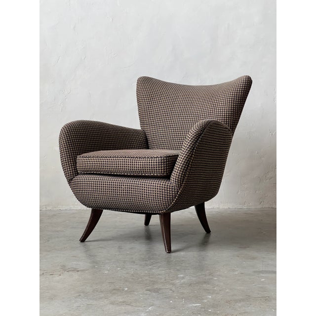1960s Ernst Schwadron Sculptural Armchair For Sale - Image 11 of 11