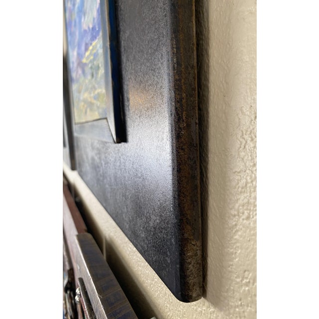 "Sundown" ~ Lorie Batson, Original Oil Painting. This Piece Captures the Quiet Drama of Sunset in a Mountain Valley. For Sale - Image 6 of 6