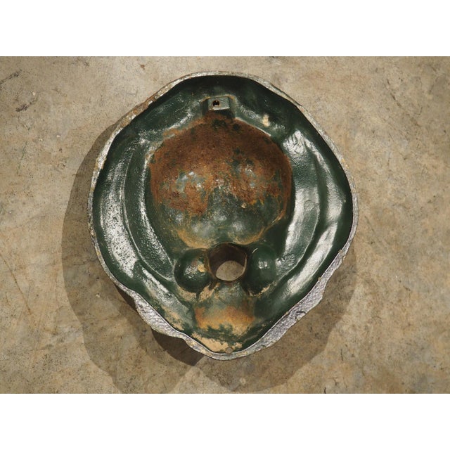 Circa 1920s French Cast Iron Lion Fountain Feature, Spout For Sale - Image 13 of 13