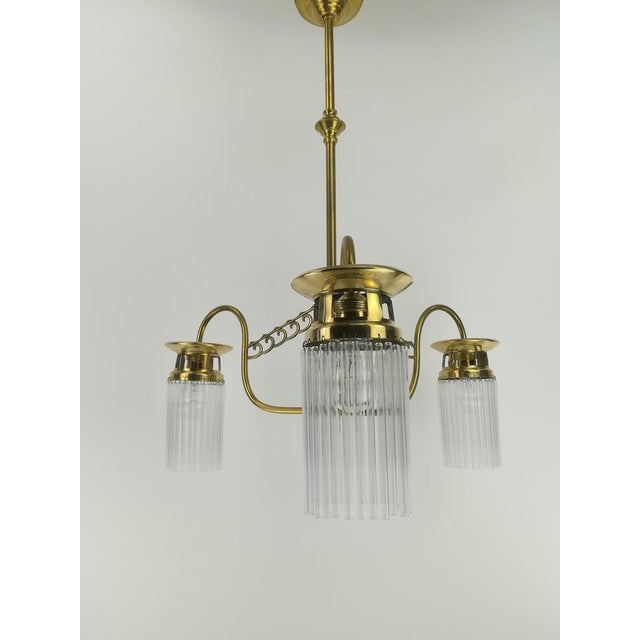 Vintage French Chandelier, 1920s For Sale - Image 3 of 8