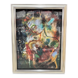 Jamali Multicolored Figurative Painting