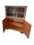Mid-Century Italian Burl Display Cabinet, 1945 For Sale - Image 12 of 16